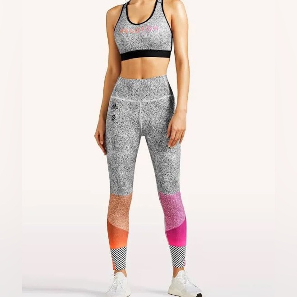 ADIDAS X PELOTON BELIEVE THIS BRA AND LEGGINGS
